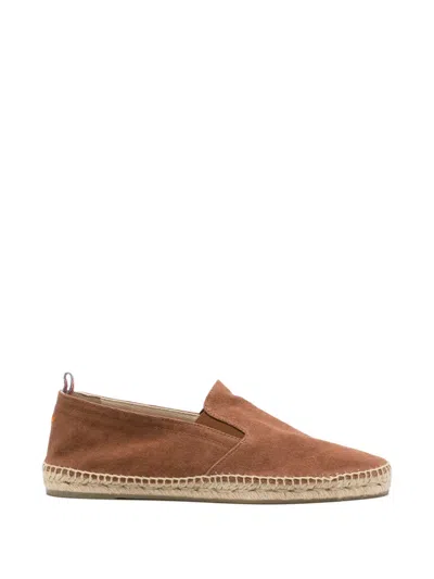 Castaã±er Joel/002 Linen Espadrilles In Brown