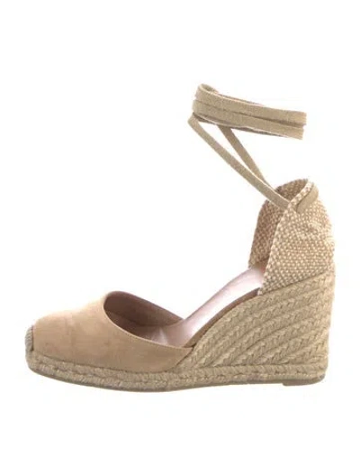 Pre-owned Castaã±er Jute Espadrilles