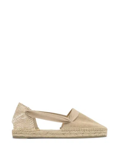 Castaã±er Kaia Flat Espadrilles In Brown