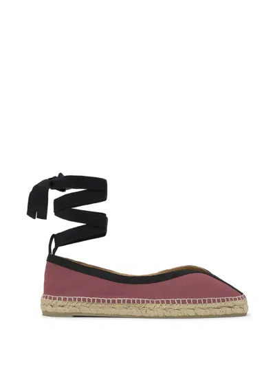 Castaã±er Kanu Ankle-tie Espadrilles In Pink