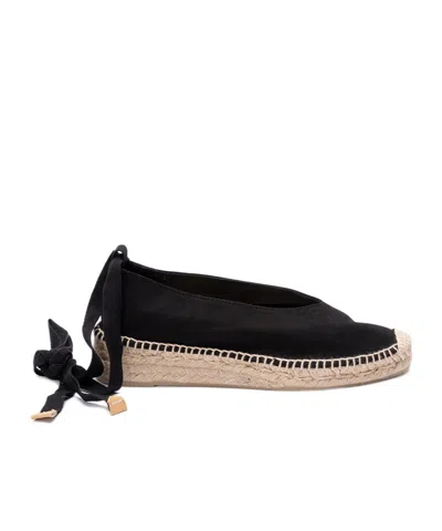 Castaã±er Karenina Ankle-tie Espadrilles In Black