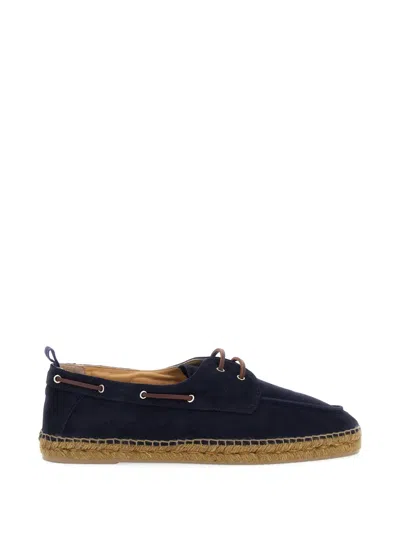 Castaã±er Lace-up Espadrilles In Blue