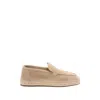 Castaã±er Leather Espadrilles In Neutral