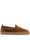 Castañer Castaner Classic Leather Flats For Men In Brown