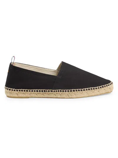 Castaã±er Men's Pablo Canvas Espadrille Loafers In Black