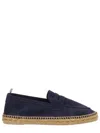 Castañer Nacho Blue Espadrillas With Penny Slot In Suede Man In Blue