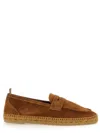Castañer Castaner Classic Leather Flats For Men In Brown