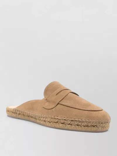 Castaã±er Nando Loafer Espadrille Sole Penny Strap In Multi