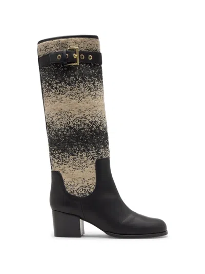 Castaã±er Niebla Buckle-detail Boots In Black