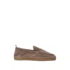 Castaã±er Nino T Espadrilles Suede Pull Tab In Brown