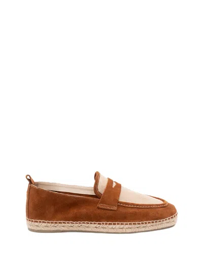 Castaã±er Panelled Espadrilles In Brown