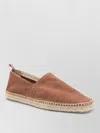 Castaã±er Pablo Canvas Espadrilles Jute Sole Pull Tab In Brown