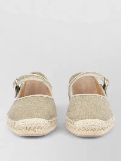Castañer Padua Espadrilles Round Toe Sole Design