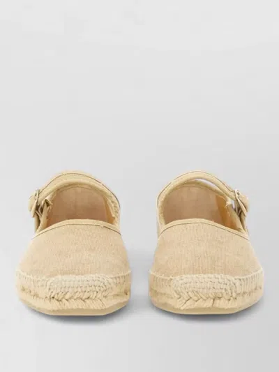 Castañer Padua Espadrilles Square Toe Sole Design
