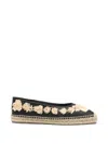 Castaã±er Paris Raffia Espadrilles In Black