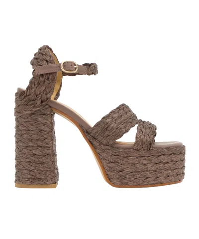 CASTAÃ±ER PLATFORM RAFFIA ESPADRILLES