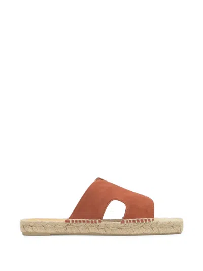 Castaã±er Priya Suede Espadrilles In Multi