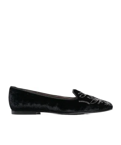 Castaã±er Round-toe Flat Shoes In Black