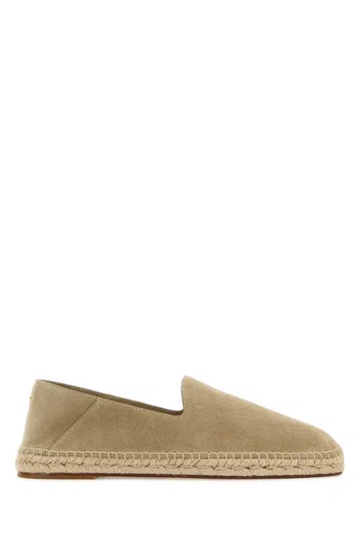 Castaã±er Sand Suede Peter Espadrilles In Neutral