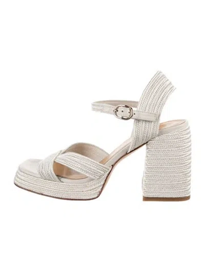 Pre-owned Castaã±er Sandals In Multicolor