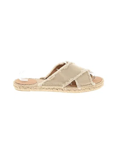 Pre-owned Castaã±er Sandals In Tan