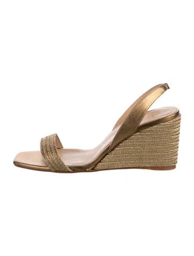 Pre-owned Castaã±er Slingback Sandals