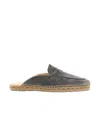Castaã±er Castaner Nando Suede Leather Slippers