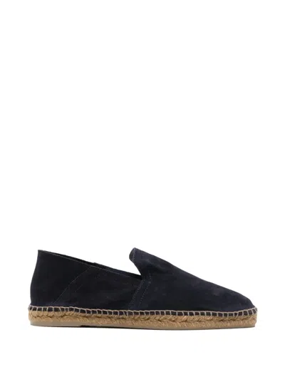 Castaã±er Suede Espadrilles In Blue