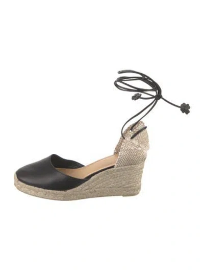Pre-owned Castaã±er Suede Pumps In Blue