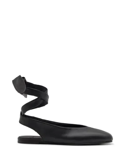 Castaã±er Sybil Ribbon-tie Pumps In Black