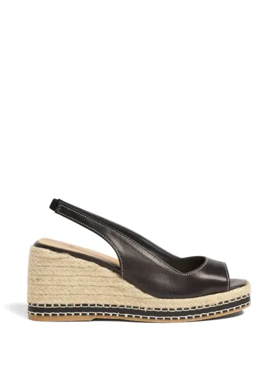 Castaã±er Tanna Wedge Espadrilles In Multi