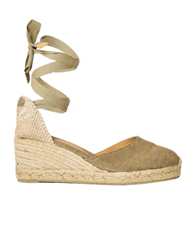Castaã±er Textile Closed-toe Espadrille In Green