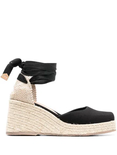 CASTAÃ±ER TINA RAFFIA WEDGE ESPADRILLES