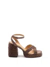 Castaã±er `valeriette/258` Espadrilles In Brown