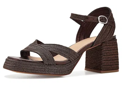 Castaã±er Vallita Heel Sandals In Brown
