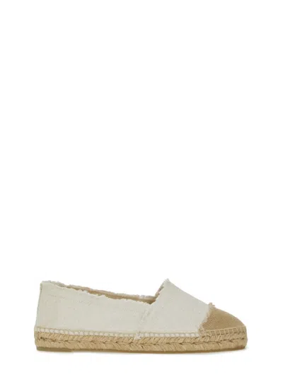 CASTAÃ±ER WHITE SLIP-ON ESPADRILLES