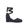 Castaã±er Women's Careen Rubber Espadrille In Blue In Blue