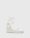 Castaã±er Women's Careen Rubber Espadrille In White In White