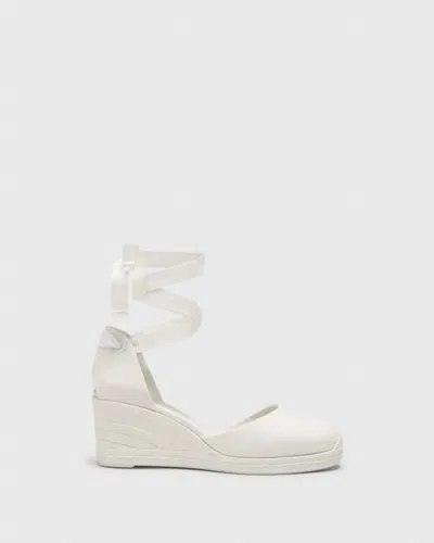 Castaã±er Women's Careen Rubber Espadrille In White