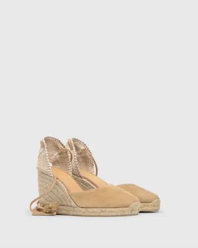Castaã±er Women's Carina Wedge Espadrille In Tostado In Brown