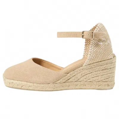 Castaã±er Women's Carol Espadrille In Sand In Brown