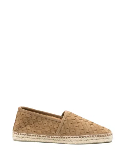 Castaã±er Woven Espadrilles In Neutral