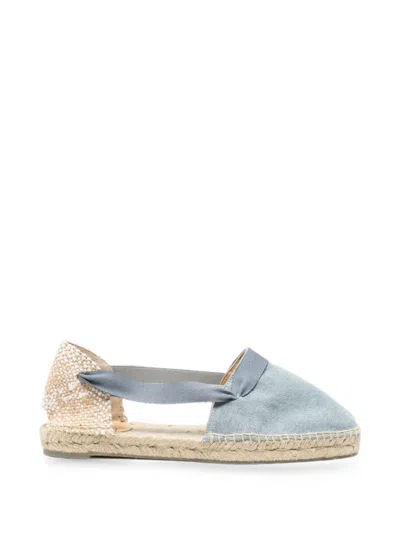 Castaã±er Woven-panel Espadrilles In Blue