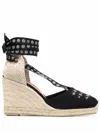 Castaã±er X 10 Corso Como Espadrilles In Black
