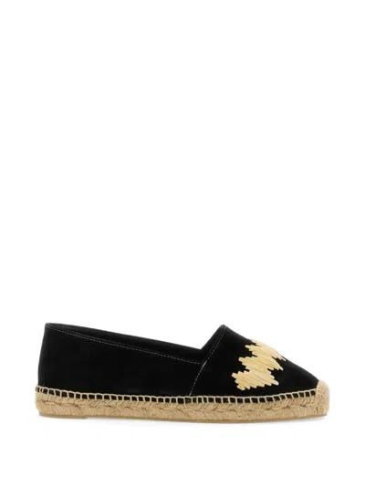 Castaã±er Zig-zag Karen Espadrille In Black