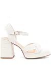 Castaã±er 10mm Vale Sandals In White