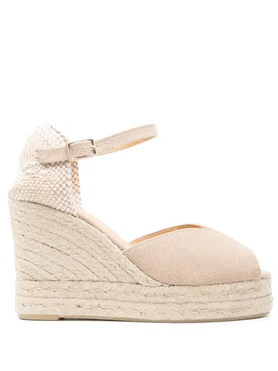 Castaã±er 110mm Bianca Espadrilles In Neutrals