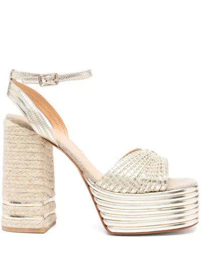 Castaã±er 130mm Ferosa Sandals In Neutrals