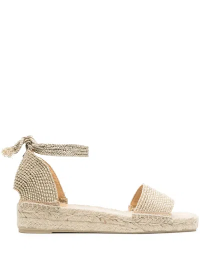 Castaã±er 30mm Silvia Espadrilles In Neutrals