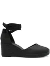 Castaã±er 60mm Careen Espadrilles In 黑色